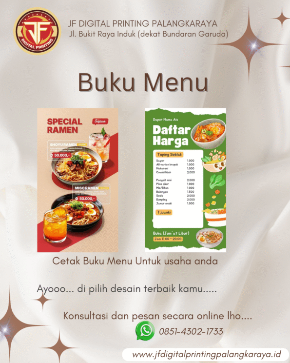 Toko Percetakan JF Printing Terdekat | Cetak Spanduk, Baliho, X-Banner, dan Stiker Berkualitas