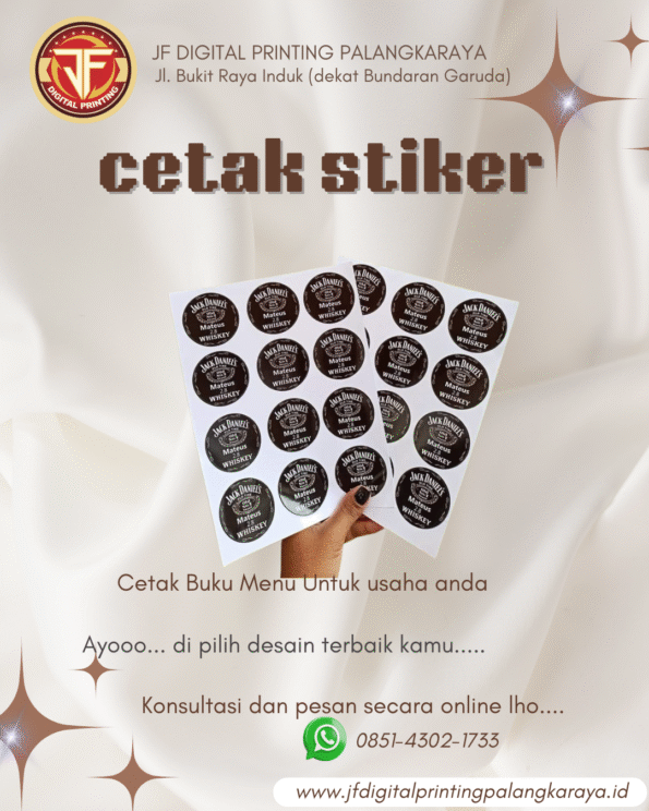 JF Digital Printing Palangkaraya Spesialis Cetak Nota 24 Jam – WA 0851-4302-1733