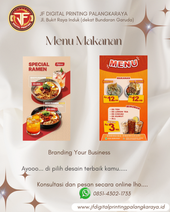 Cetak Banner Kilat Bisa Ditunggu Murah & Cepat di Palangkaraya