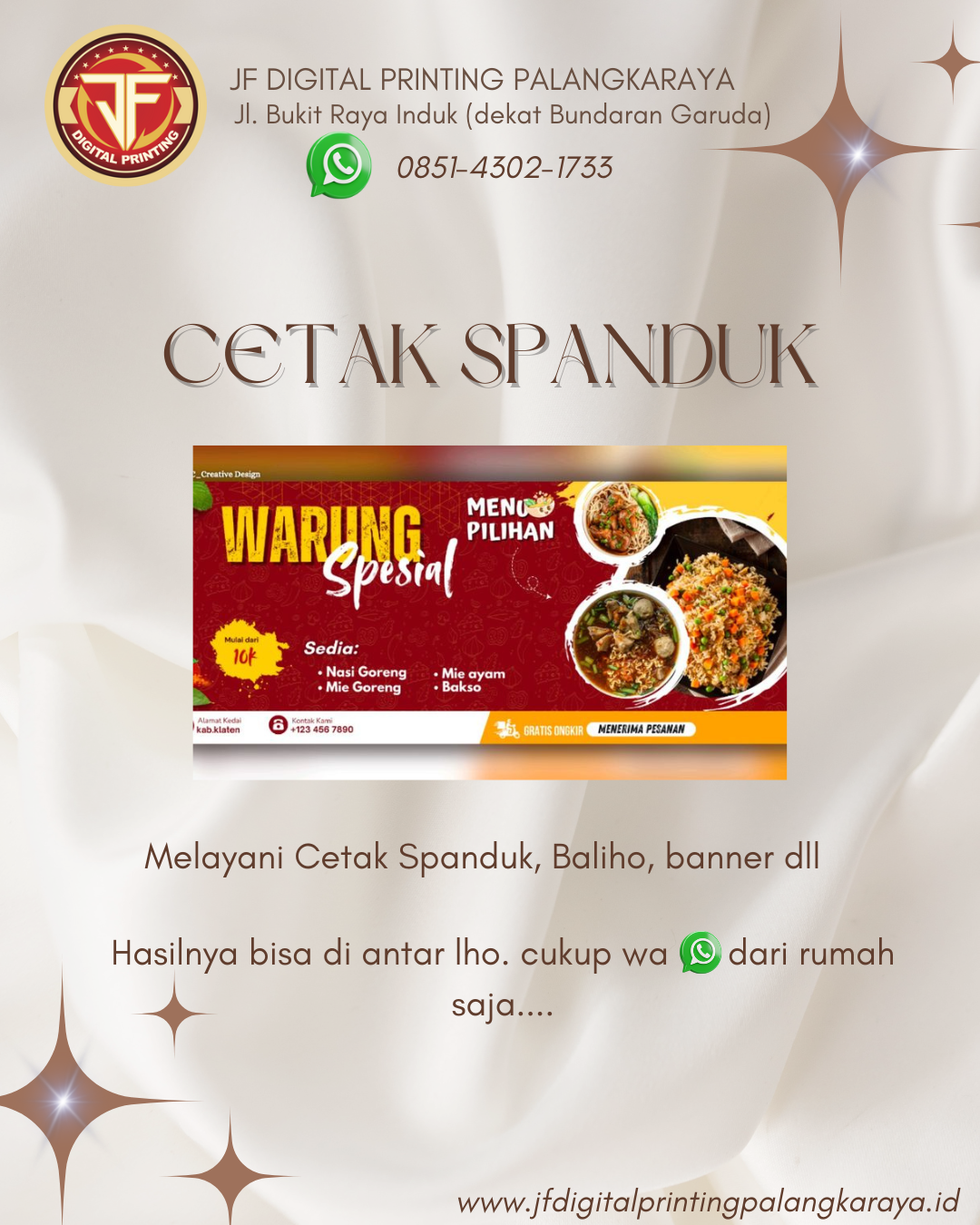 Percetakan Spanduk Murah Digital Printing Palangkaraya