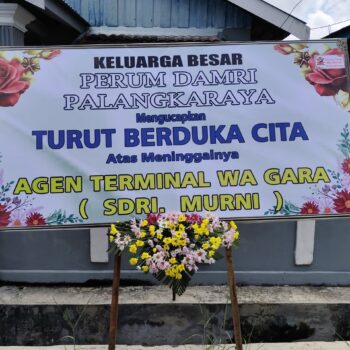Karangan Bunga Papan Duka Cita Palangkaraya