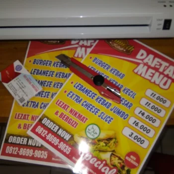 Cetak Menu Makanan